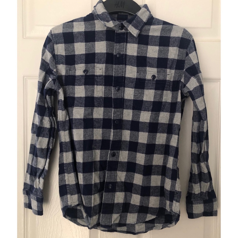 Gap- flannel button down shirt